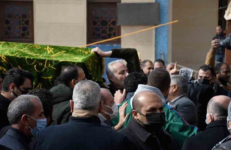 تشييع جثمان الكاتب الصحفي ياسر رزق من مسجد المشير 