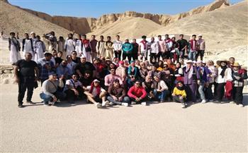  ملتقى ;شباب أهل مصر; في ضيافة وادي الملوك ومعبد حتشبسوت | صور