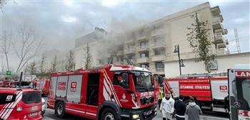 اندلاع حريق بفندق فاخر في إسطنبول دون وقوع إصابات