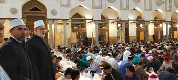   وكيل الأزهر يُشارك المصلين أول صلاة تراويح بشهر رمضان بالجامع الأزهر |صور