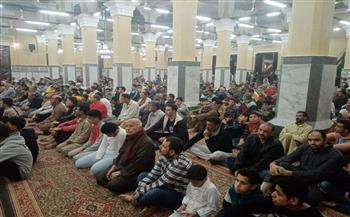   مسجد سيدي شبل بمدينة الشهداء بالمنوفية يستقبل أول تراويح شهر رمضان المبارك | صور
